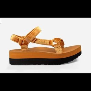 Teva Platform Universal Velvet Sandals